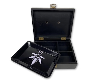 Small Travel Stash Box | Portable Herb Storage | On-The-Go Friendly Discreet Herb Accessory