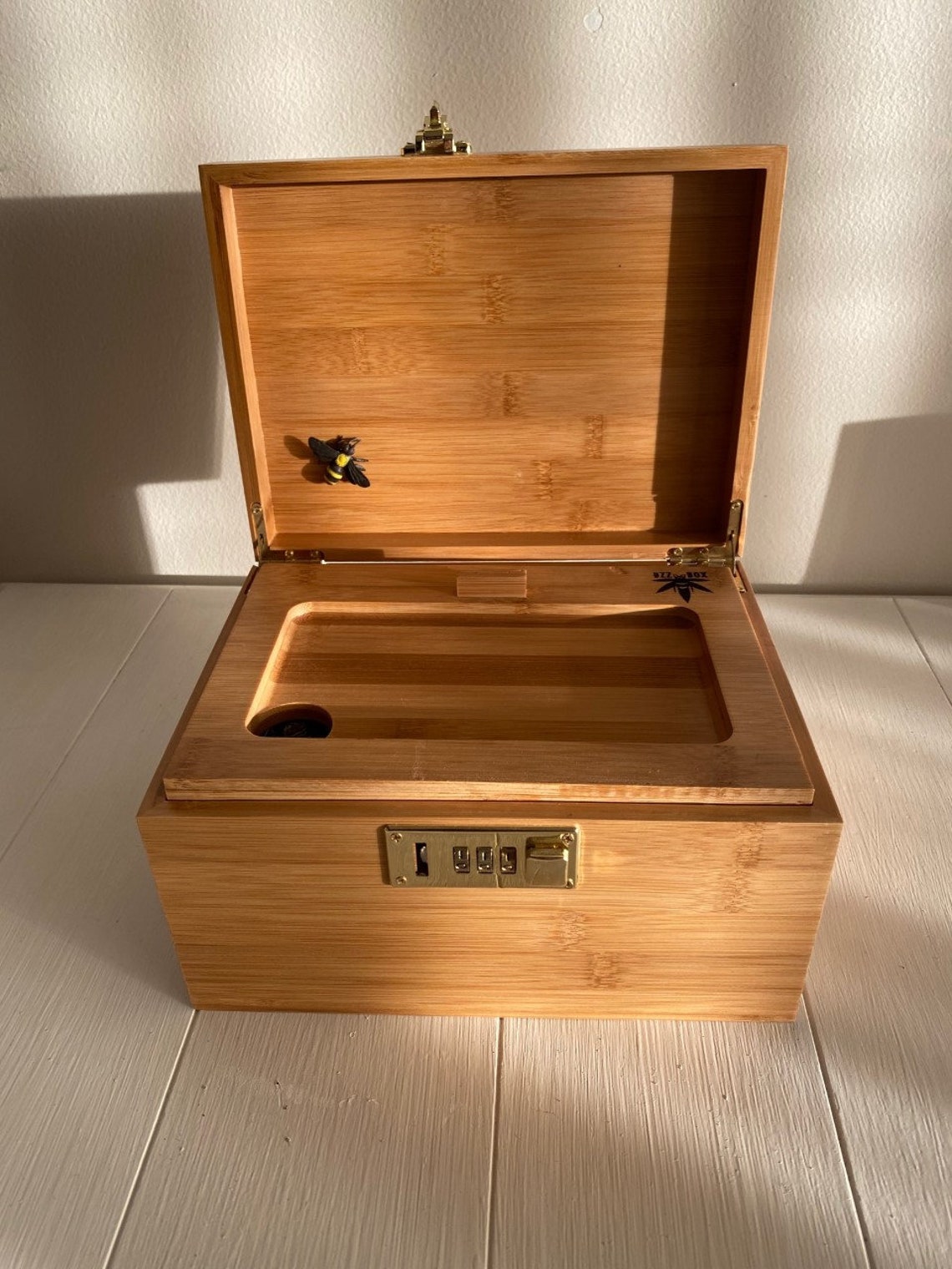 Bzz Box Stash Box with Lock Etsy