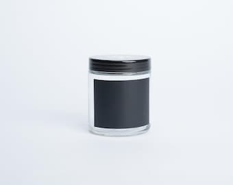 Glass Stash Jar with Chalkboard Tape - Bzz Box Replacement (180ml)