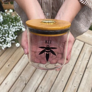 XL Hygrometer Stash jar | Art & Collectibles | rolling tray | Storage & Organization | Collectibles | herb storage| Home & Living | stashbox smell proof | Tobacciana | smell-proof storage | Boxes & Bins | herb gift idea | unique gift l Airtight container