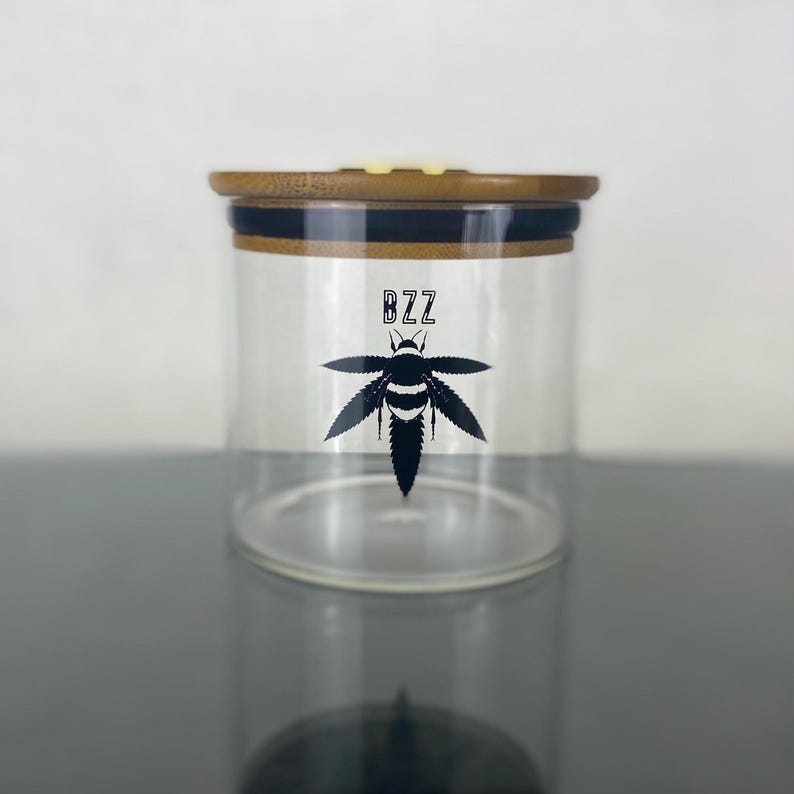 XL Hygrometer Stash jar | Art & Collectibles | rolling tray | Storage & Organization | Collectibles | herb storage| Home & Living | stashbox smell proof | Tobacciana | smell-proof storage | Boxes & Bins | herb gift idea | unique gift l Airtight container
