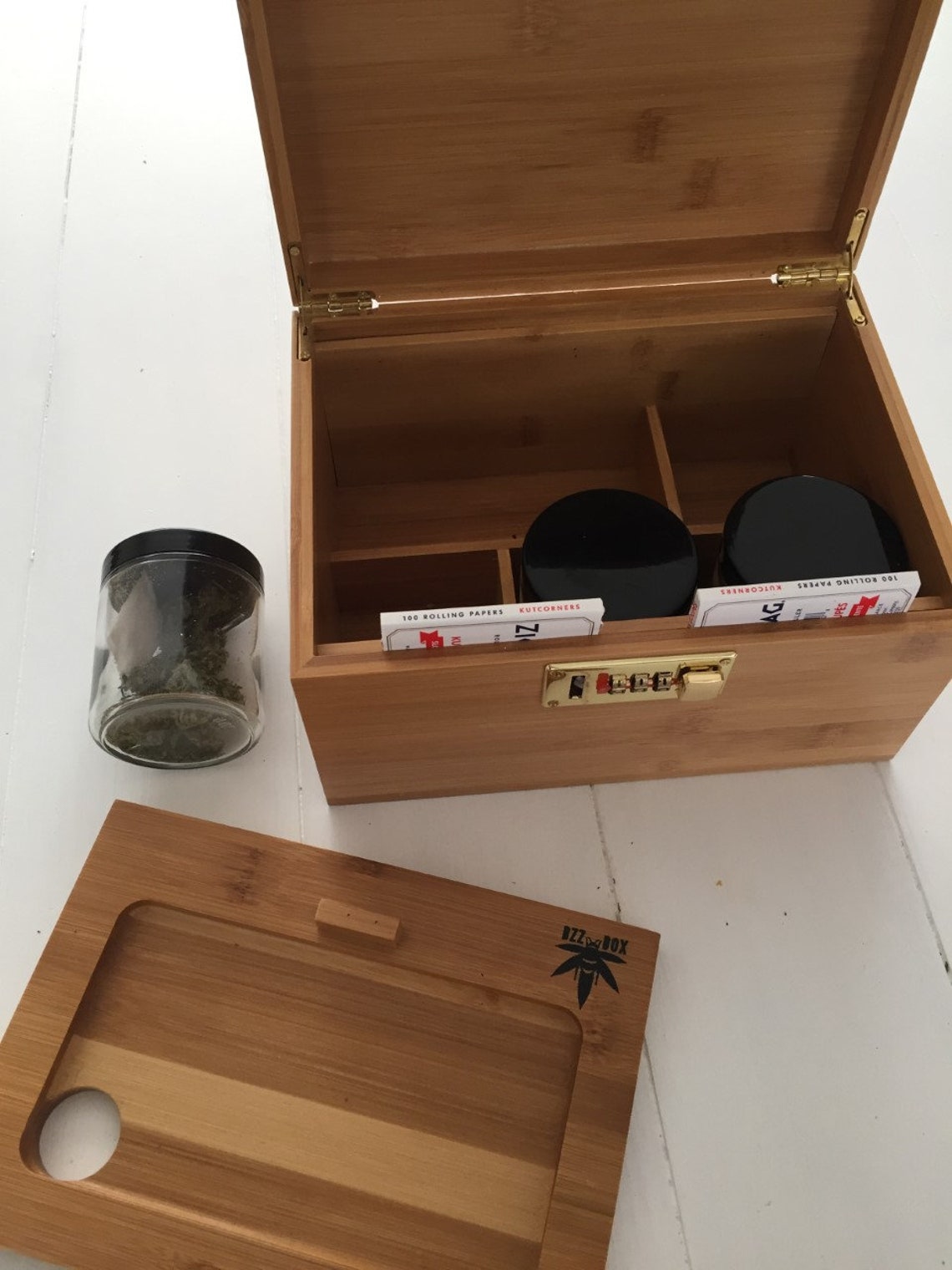 Bzz Box Stash Box with Lock Etsy