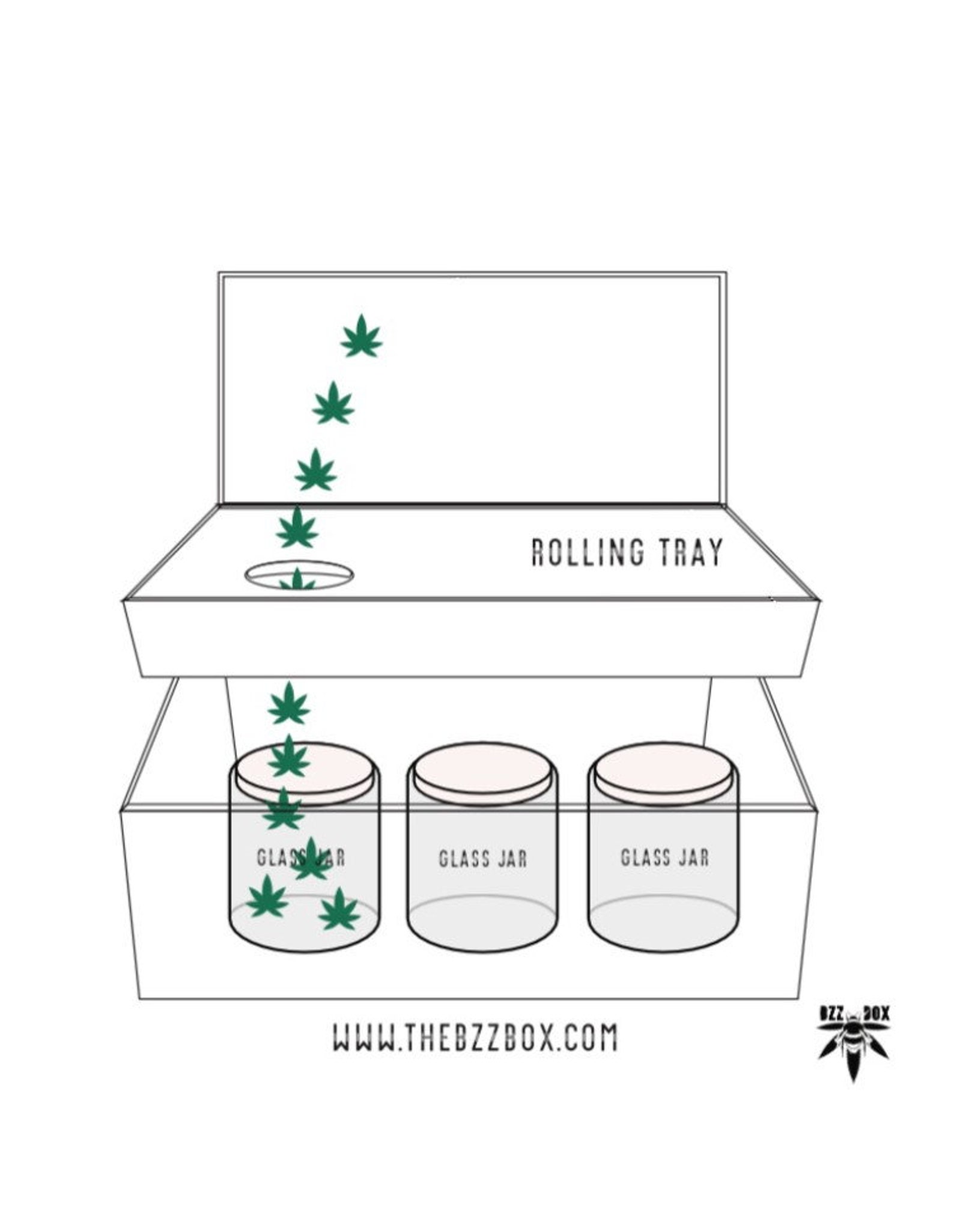 Bzz Box Stash Box with Lock Etsy