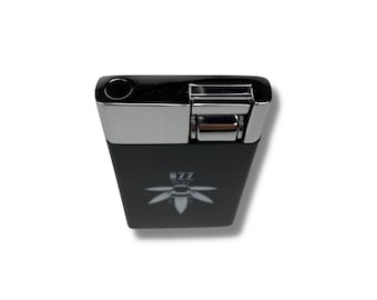 Refillable Butane Lighter: black lighter