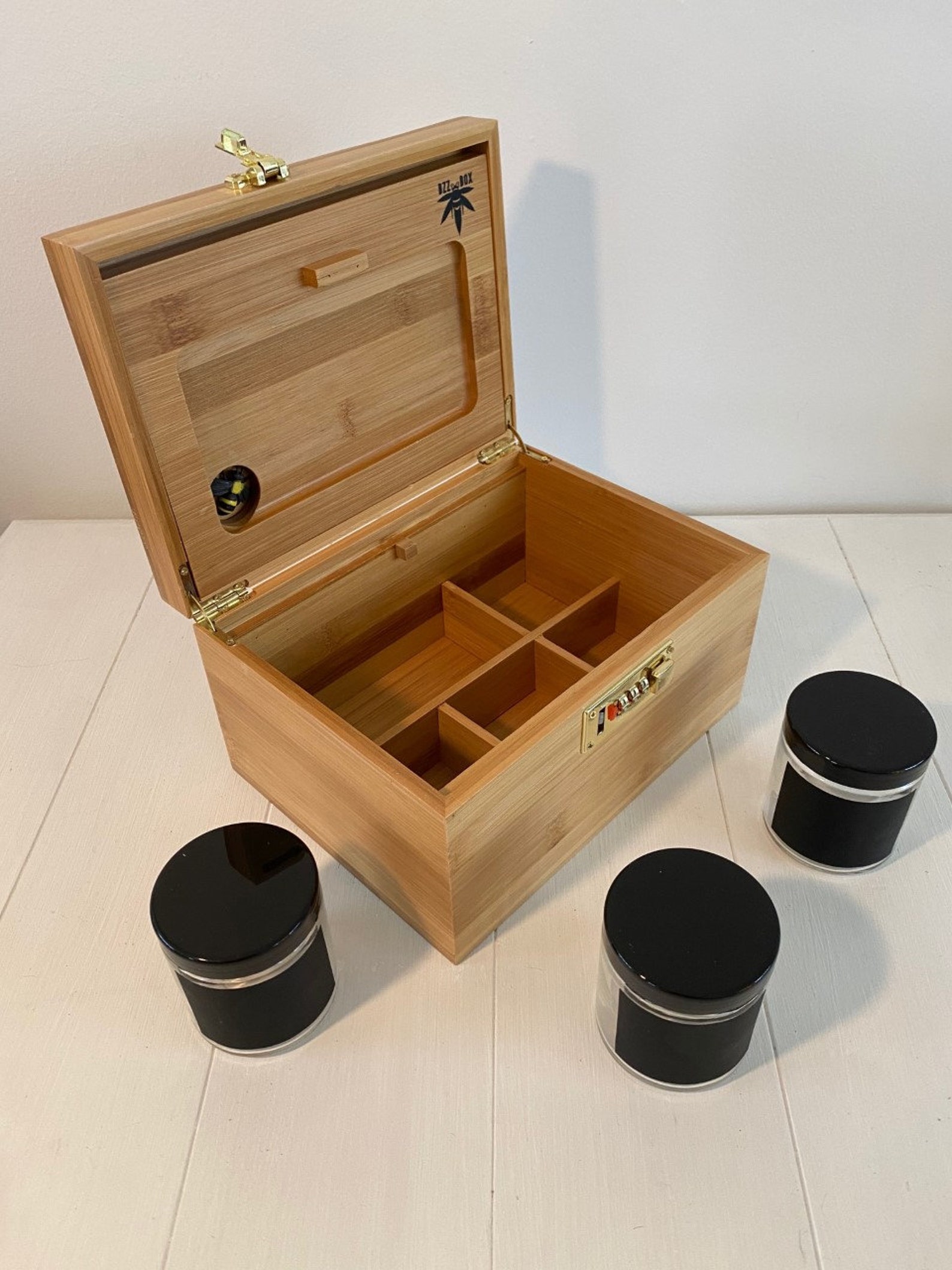 Bzz Box Stash Box with Lock Etsy