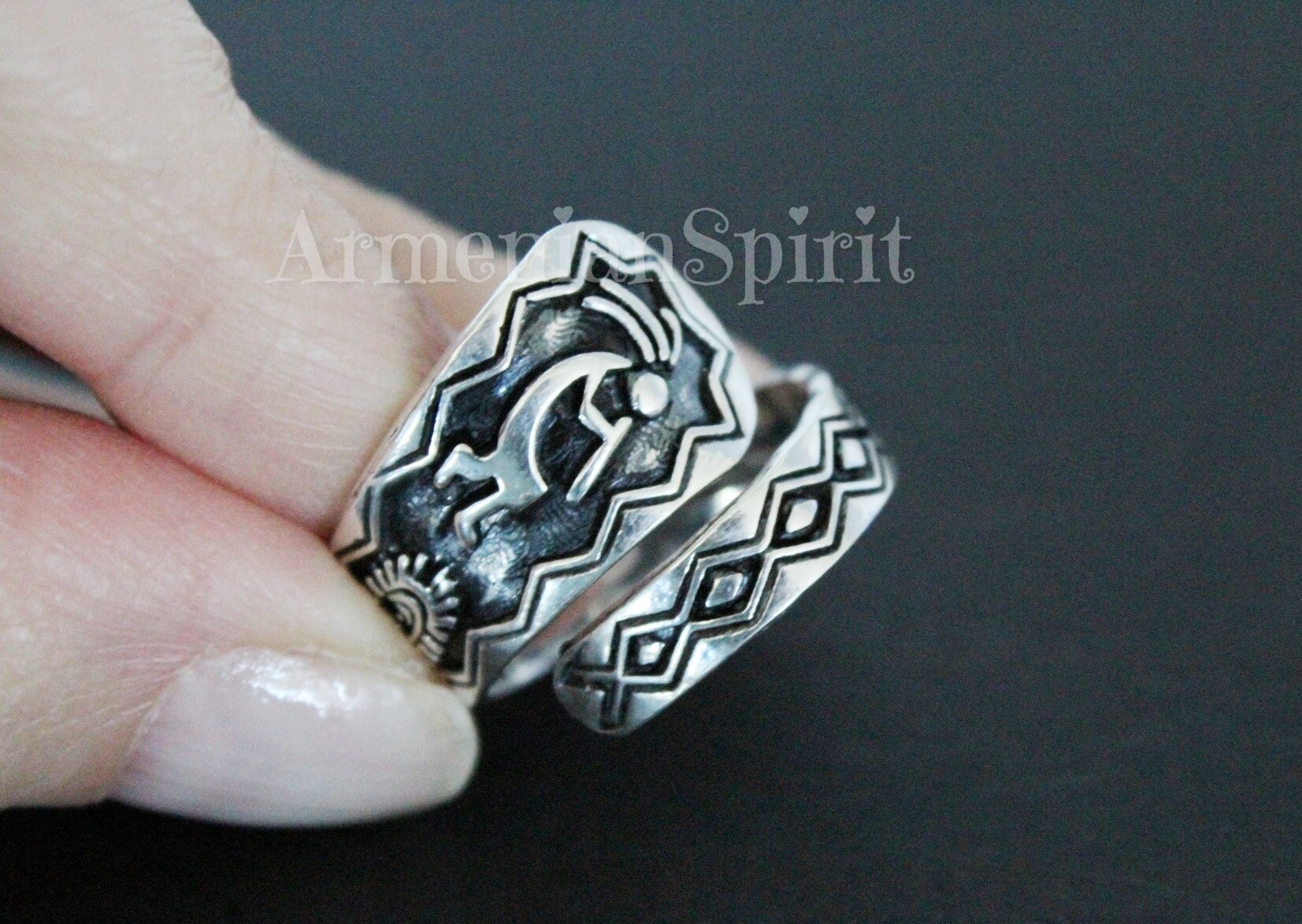 Kokopelli Ring - Etsy