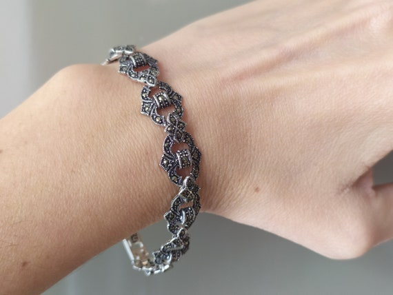 Marcasite bracelet best sale