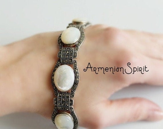 Marcasite shop bracelets vintage