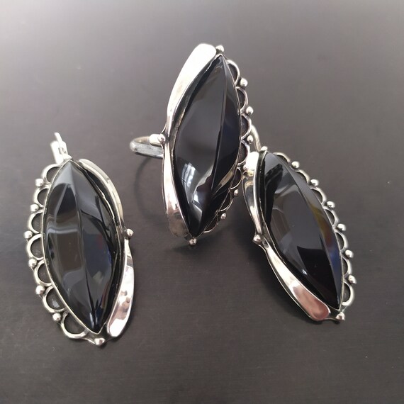 Black jewelry cheap designers etsy