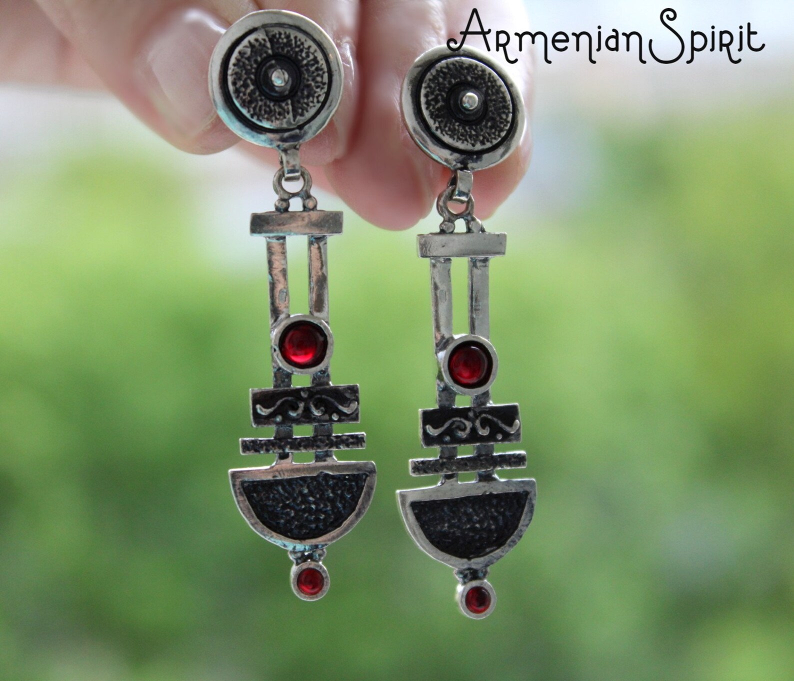 Ring gem stone SILVER 925 taraz rings daraz armenian Etsy