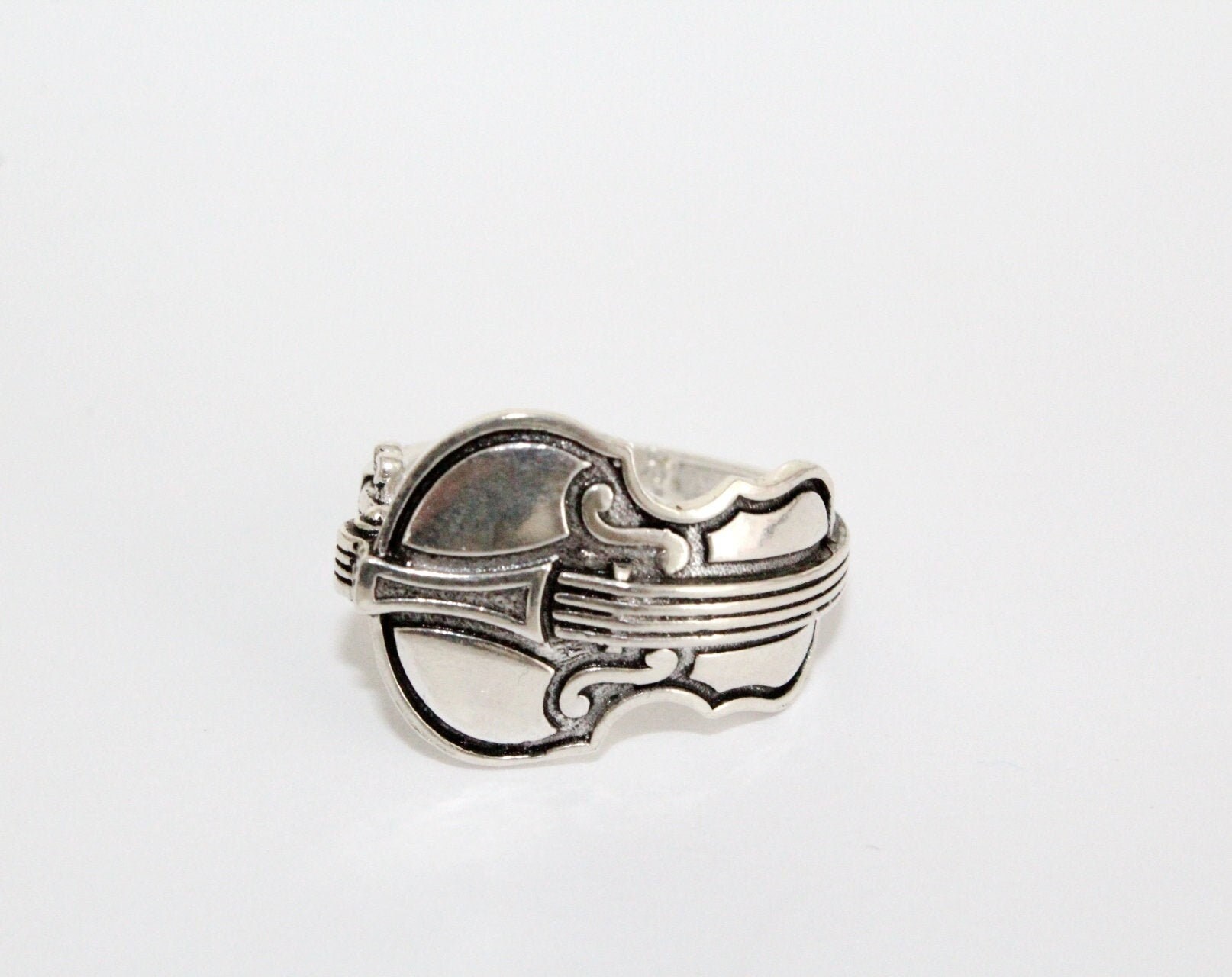 Violin RING Silver 925 Jewelry Musician Gift Ideas for Man and Etsy