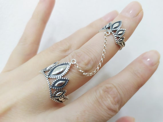 White CZ Elegant Design 925 Sterling Silver Finger Ring For Men
