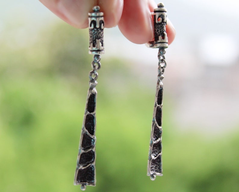 Gothic Ring SILVER 925 Black Unusual Jewelry Goth Ring Gothic Etsy