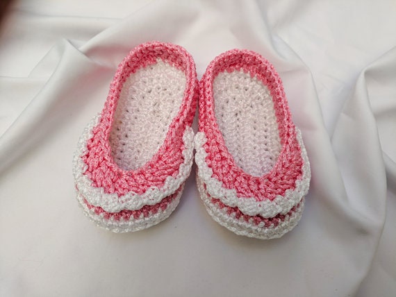 Crochet Pattern Crochet Baby Slipper Pattern Girls Crocheted - Etsy