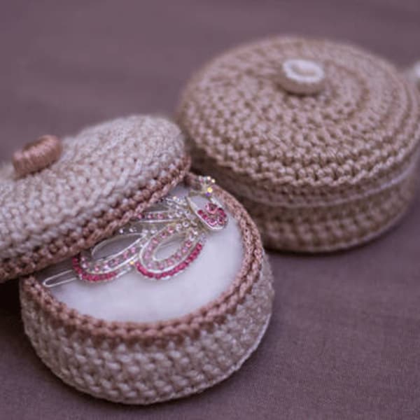 PDF Crochet Pattern small jewelry box