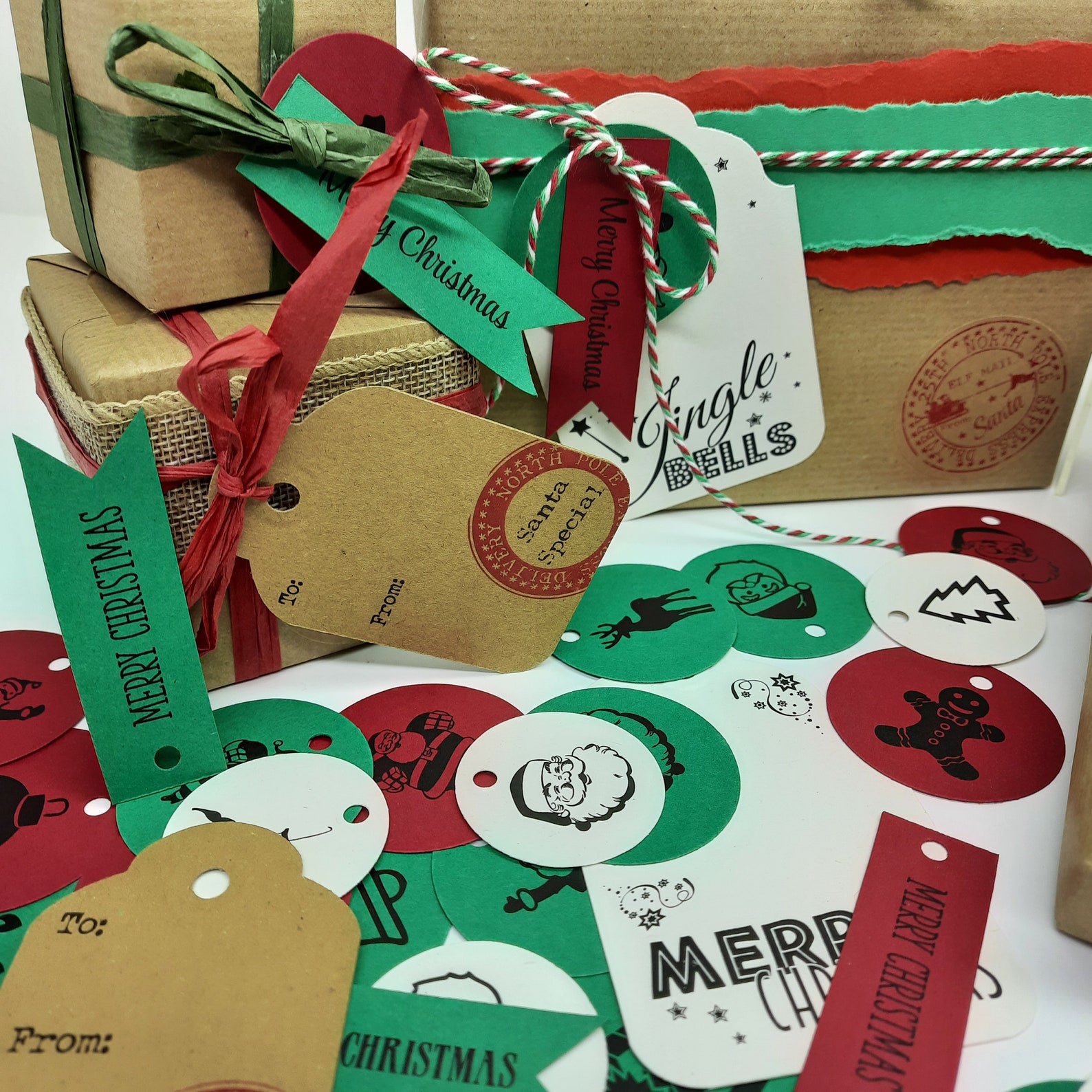 NEW Up Graded Bumper Pack of Christmas Tags 50 PLUS Hand  Etsy