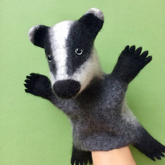 badger cuddly toy