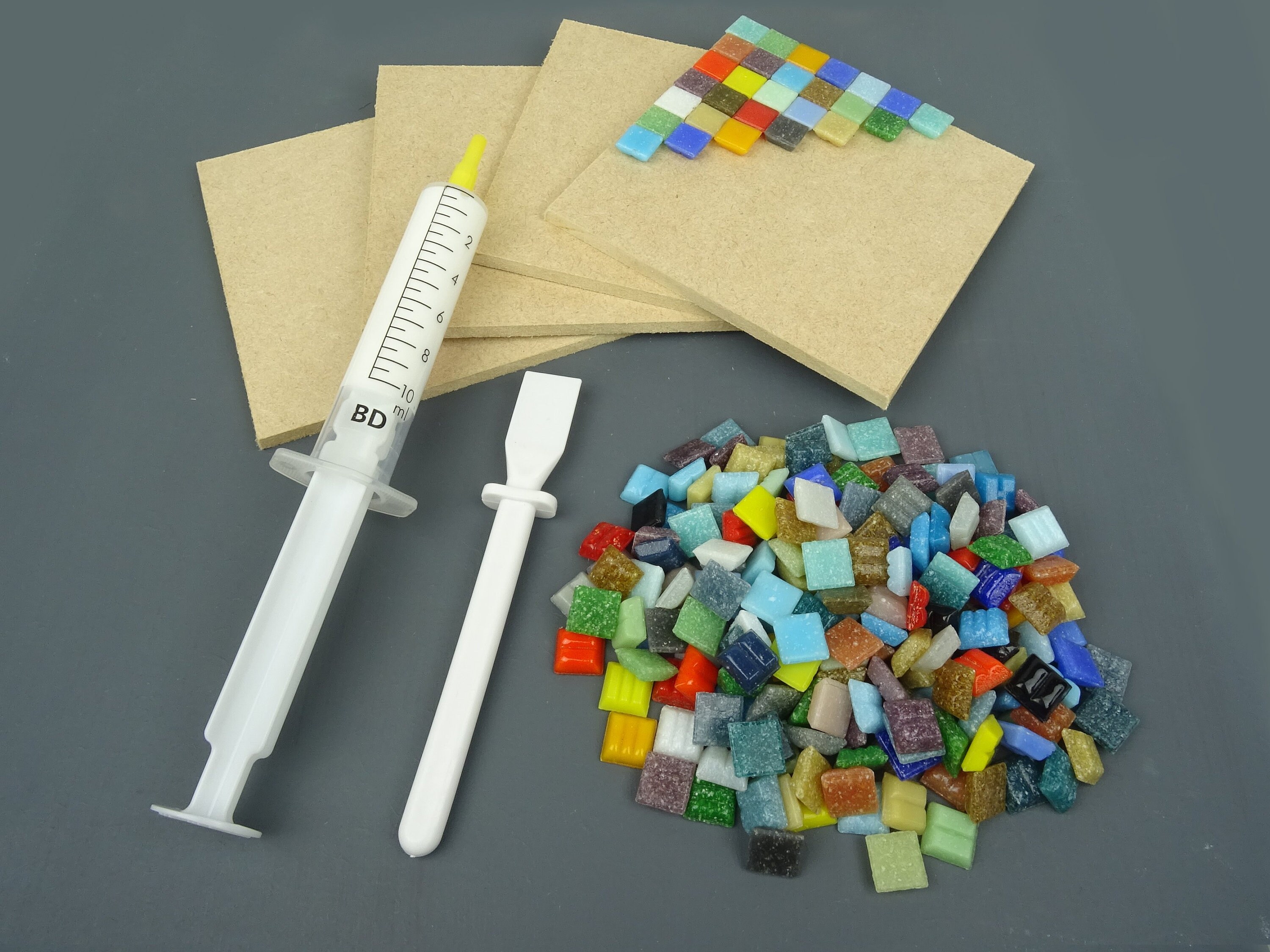 Mosaic Coaster Tile Kit. Ready to Make. the Full Tile Mix. Etsy UK