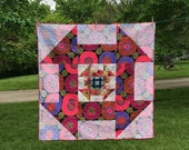 Quilt Patterns Dash About Churn Dash Patterns Classic Block Quilt Use Both Sides Three Fabric Quilts Quilting Quilts