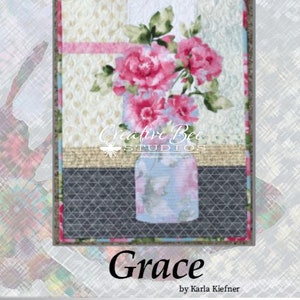 Grace Quilt Pattern Cover Front.