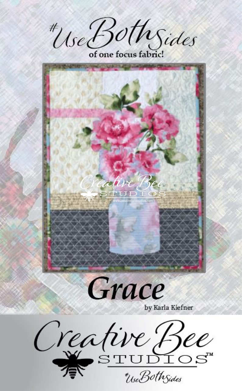 Grace Quilt Pattern Cover Front.