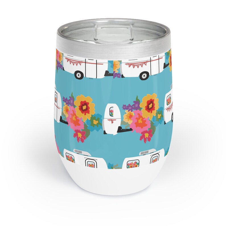CreativeBeeStudios Happy Camper Tumbler