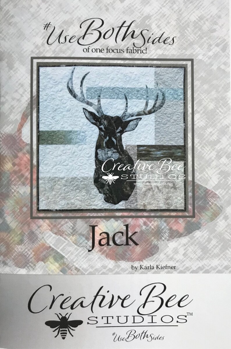 Deer Quilt Pattern Deer Head Quilt Pattern Stuffed Deer Head Etsy