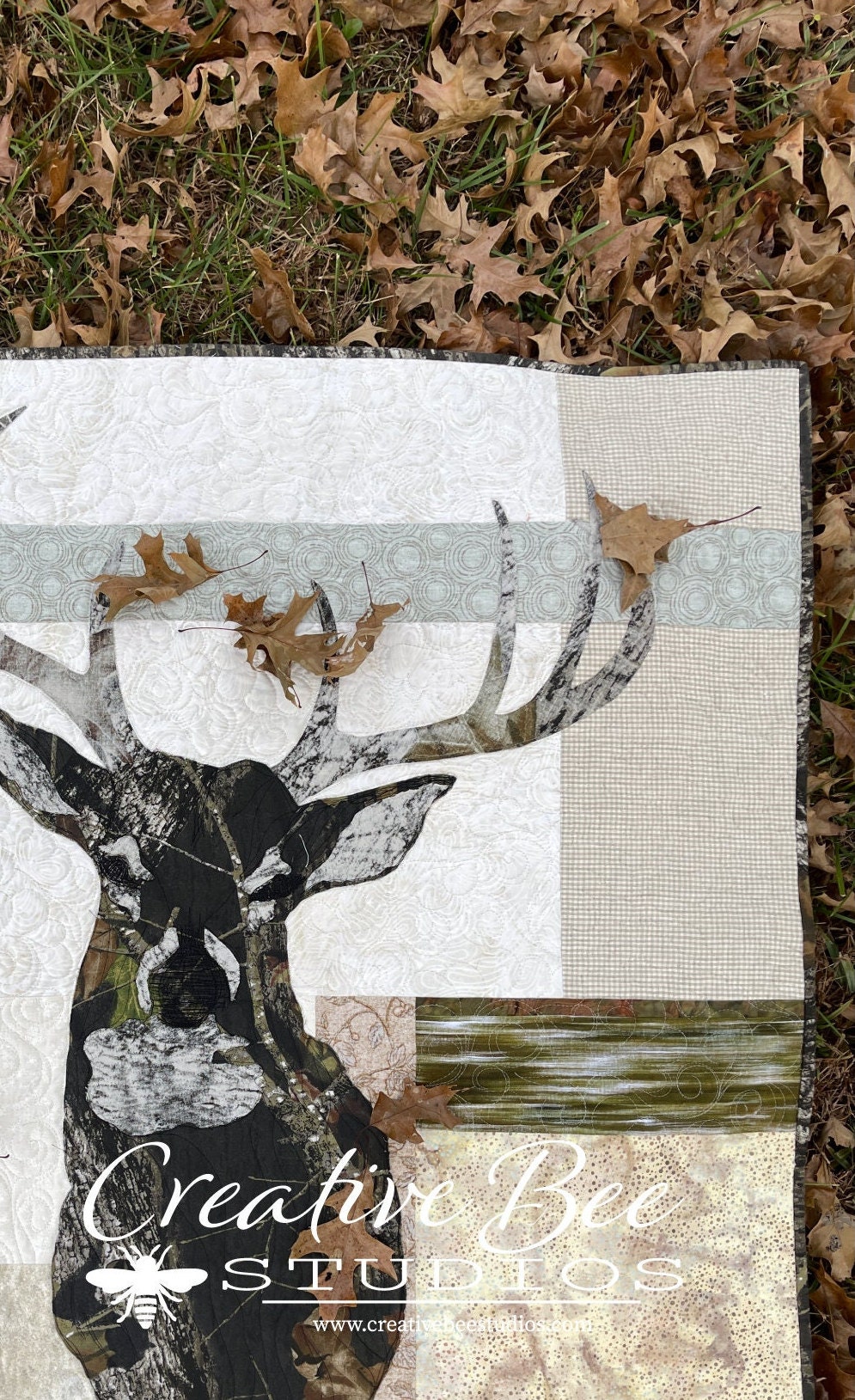 Deer Quilt Pattern Deer Head Quilt Pattern Stuffed Deer Head Etsy New