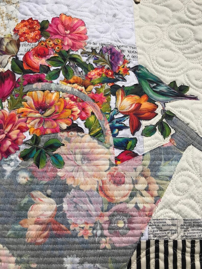 Quilt Patterns/Merle's Bouquet/Fusible Applique/Broderie ...
