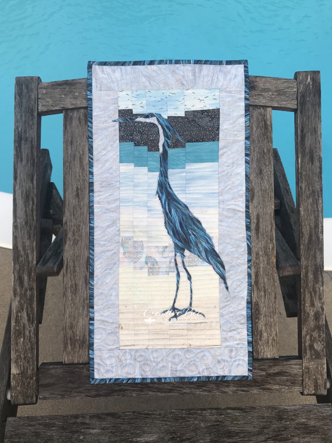 Great Blue Heron Quilt Pattern Make This Lovely Bird Quilt With Easy