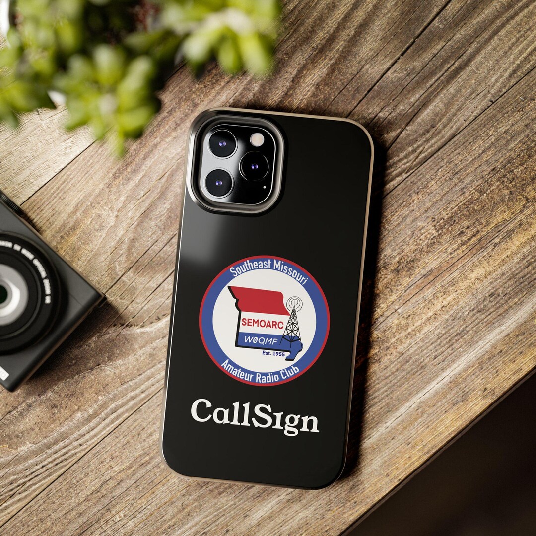 Personal Call Sign Personalized Amateur Radio Call Sign Phone Case - SEMOARC - Etsy