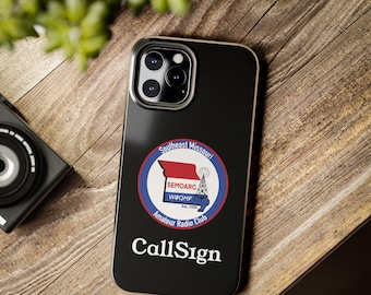 Personalized Amateur Radio Club Call Sign Phone Case - SEMOARC
