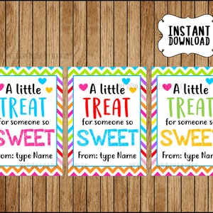 treat for someone so sweet tag, editable gift tag, treat, teacher so sweet, back to school, meet the teacher tag, teacher, homemade hamper