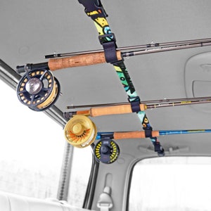 Fishing Rod Rack - Sketchbook - Fishing Pole Holder, Fly Rod Storage, Rod Holder Ceiling, Fishing Rod Stand, Fishing Accessories