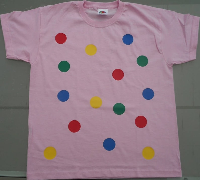 make your own spotty t shirt