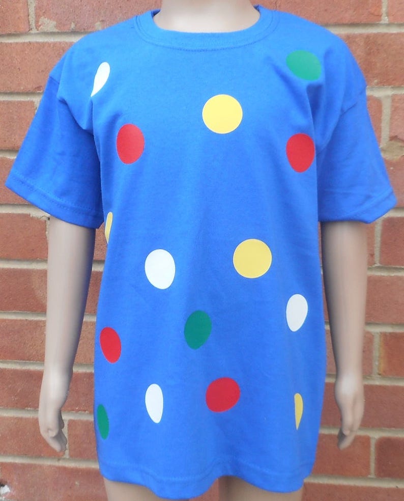 New CHILDREN S SPOTTY Kids Childrens Spotted Printed T-SHIRT | Etsy