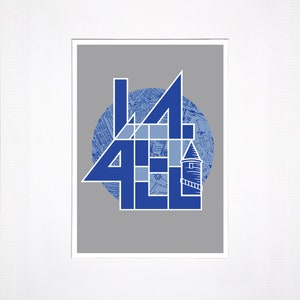 Mounted Everton FC. Goodison Park Postleitzahl. Everton Football Club. Everton Kunstwerk. Signiertgiclee-Druck.