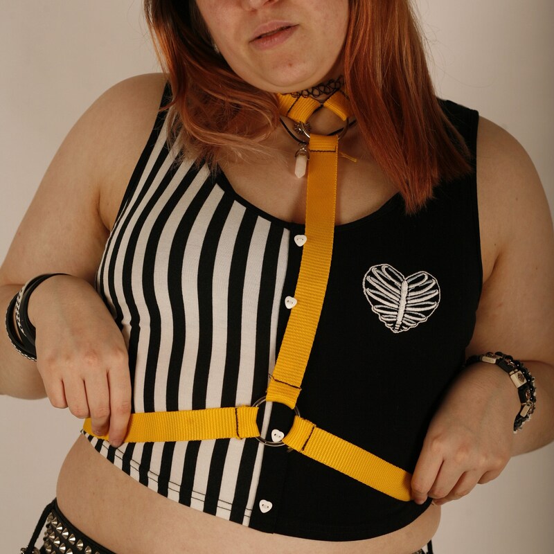 Yellow Goth Clothing - Etsy