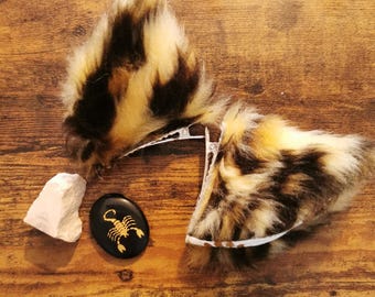 Leopard Clip In Costume Ears