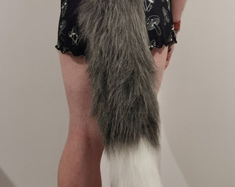 Grey Fox Costume 25inch Tail