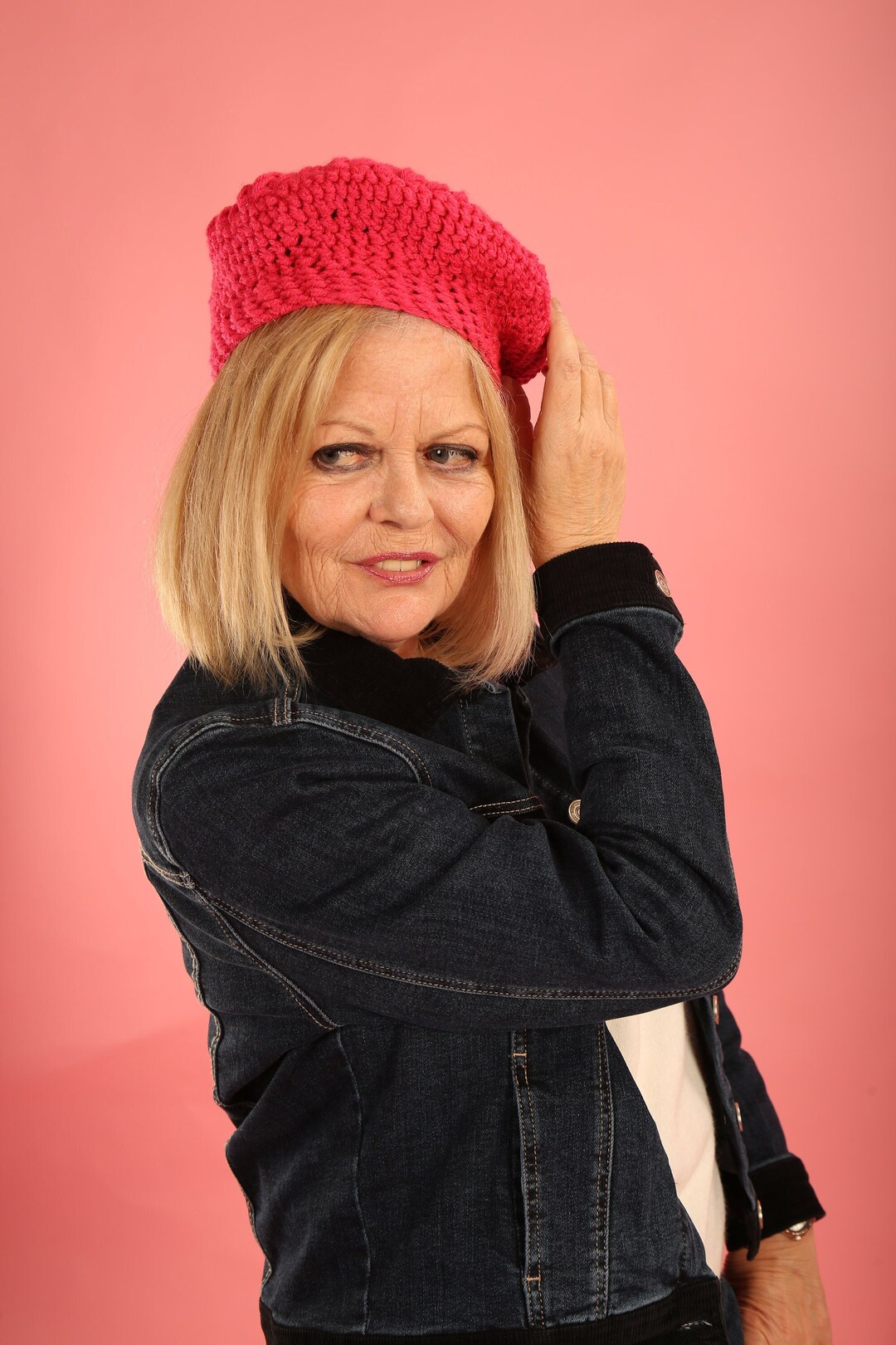 Raspberry Beret - Etsy