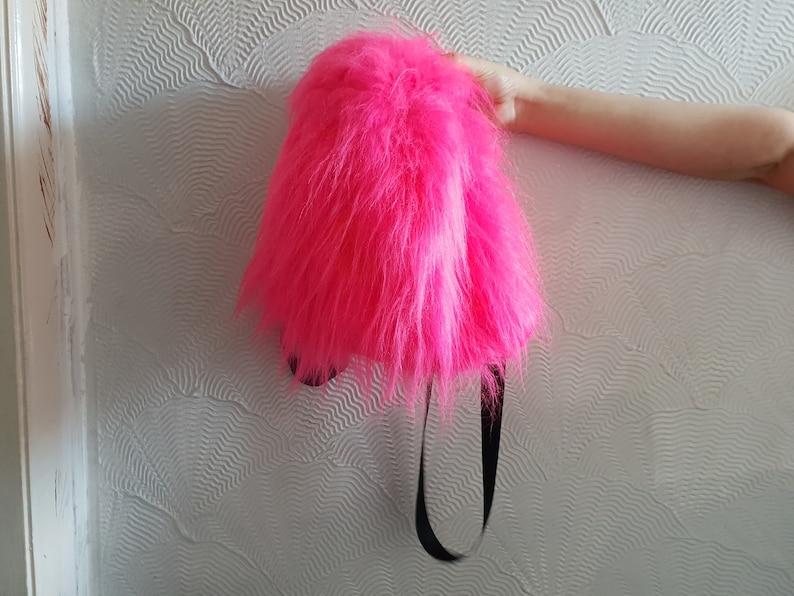 Pink Fluffy Back Pack!