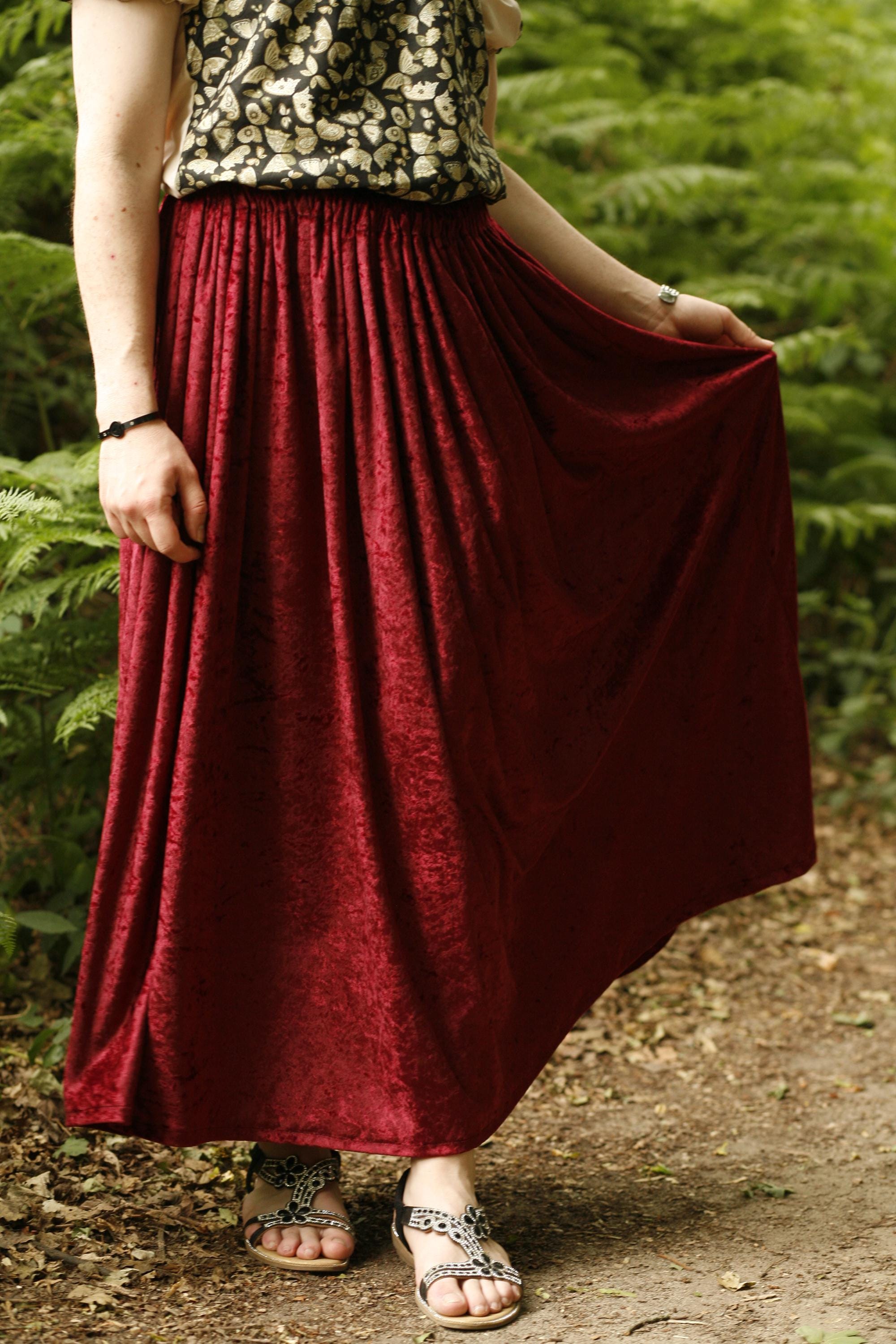訳あり　enof velvet long skirt M 71z5+NKJZML._UY1000_.jpg