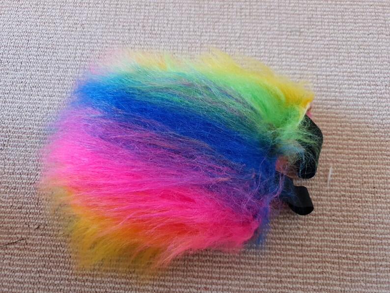 Rainbow Bunny Tail