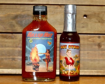 Killer Hot & HOT SYRUP 2 Pack Hot Sauce and Spicy Syrup - Etsy Canada