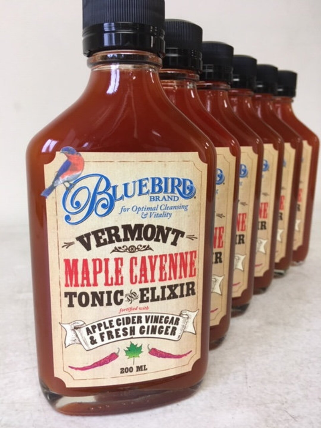 6 Pk Maple Cayenne TONIC & ELIXIR W/ Fresh Ginger 6 PACK Etsy
