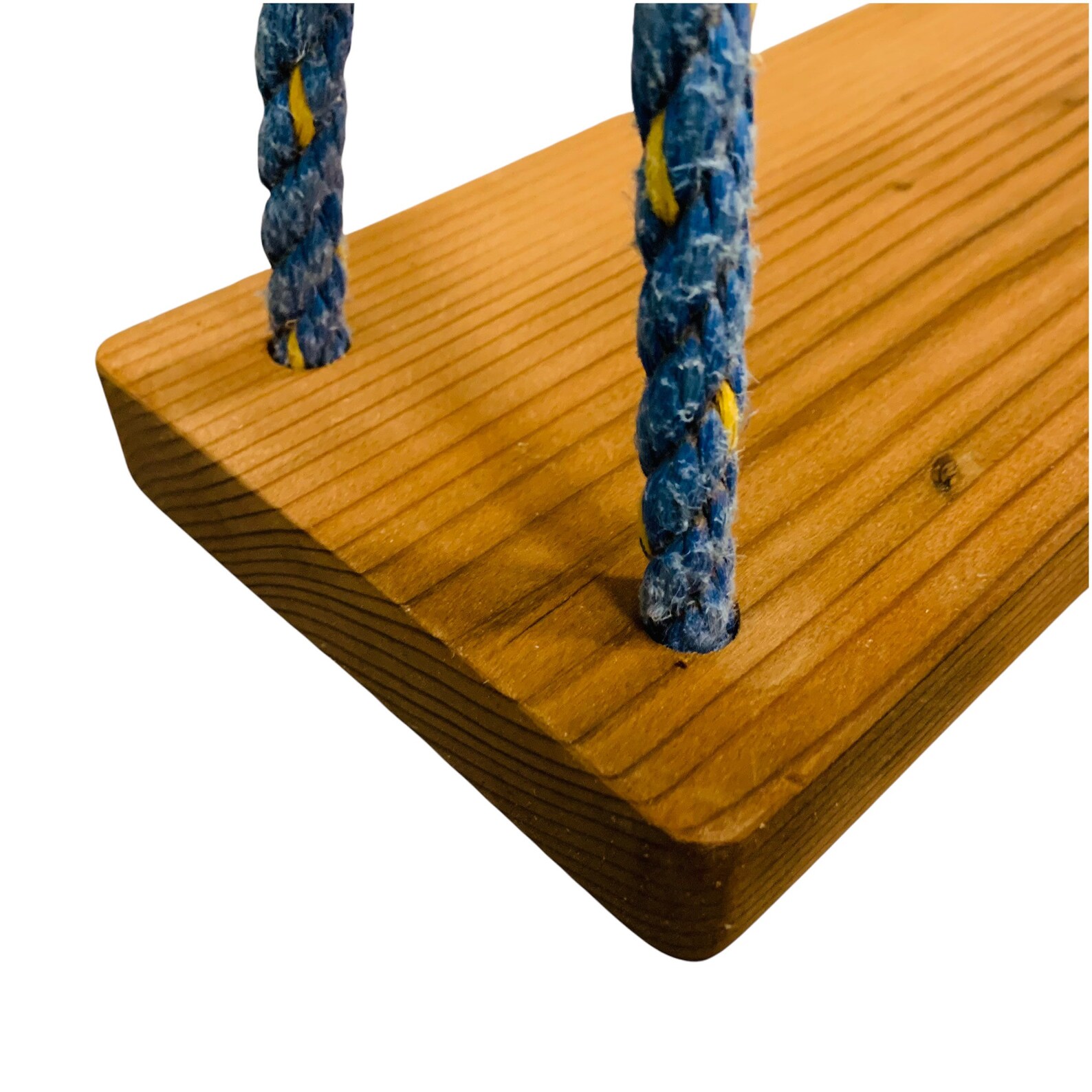 Outdoor Rope Swing From Reclaimed Rope and Cedar Seat Etsy