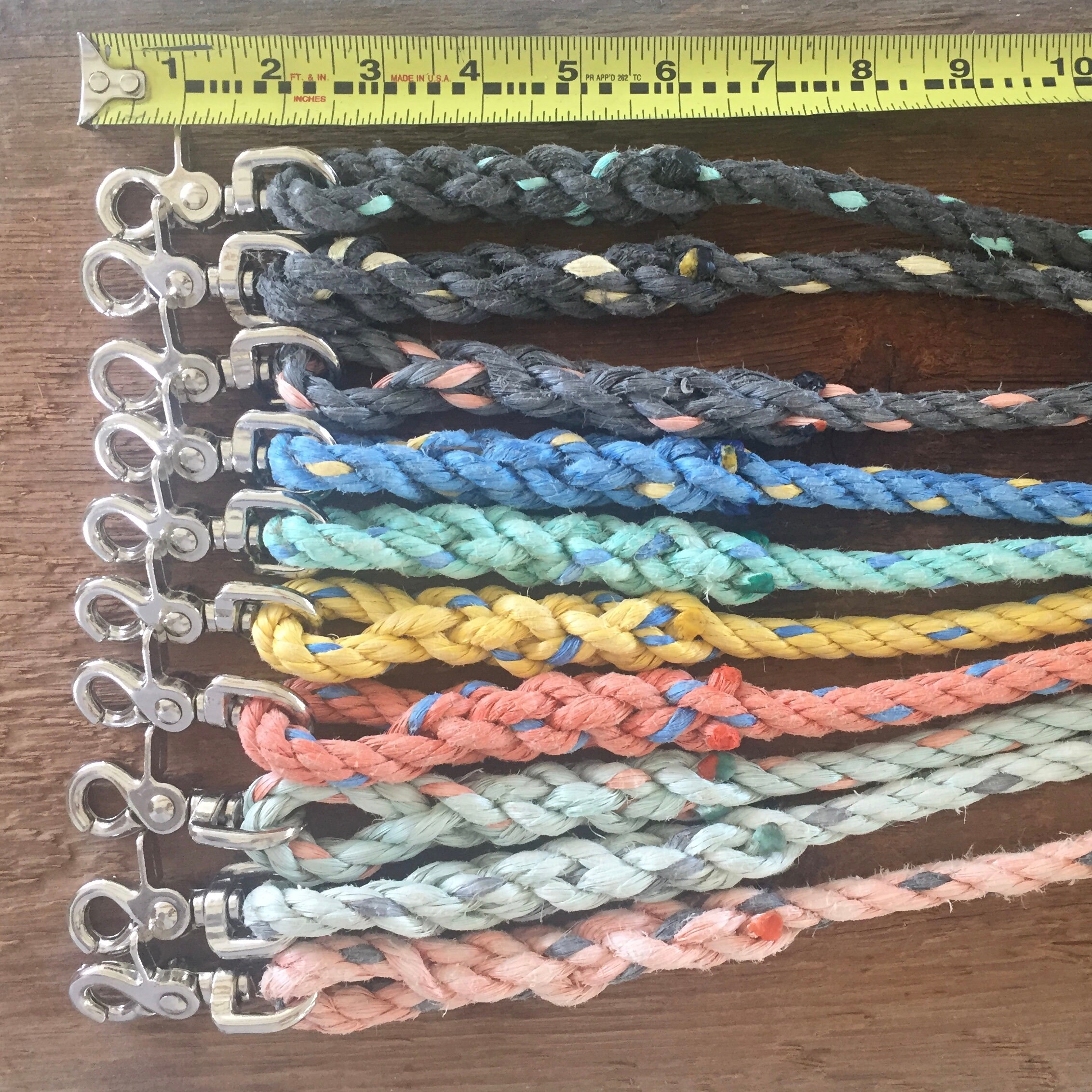 6' Rope Dog Leash Upcycled Lobster Rope Maine Made Etsy