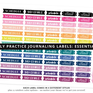 printable journaling stickers daily practice journaling etsy