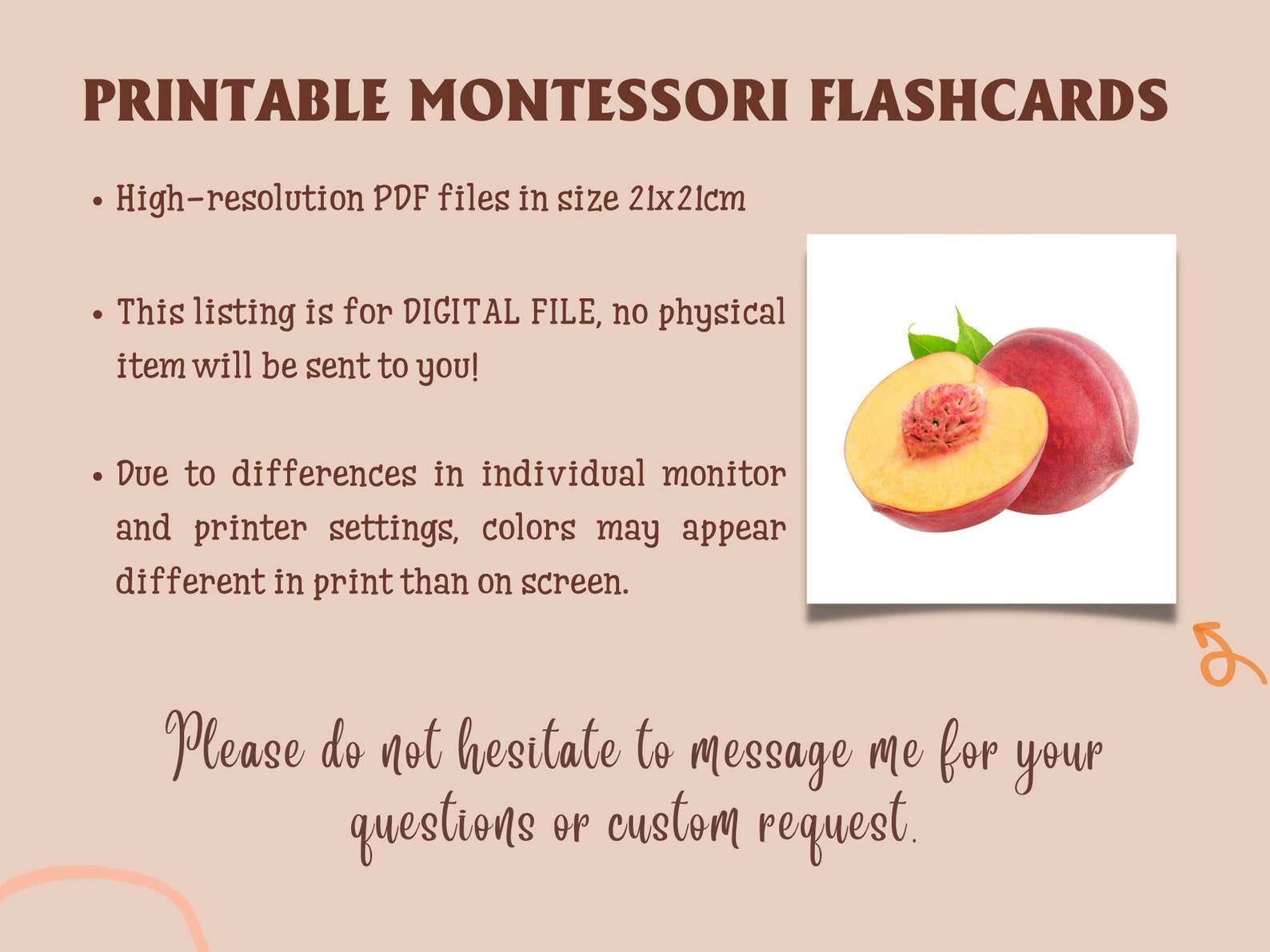 Fruits and Vegetables Flashcards Real Picture, Montessori Printable ...